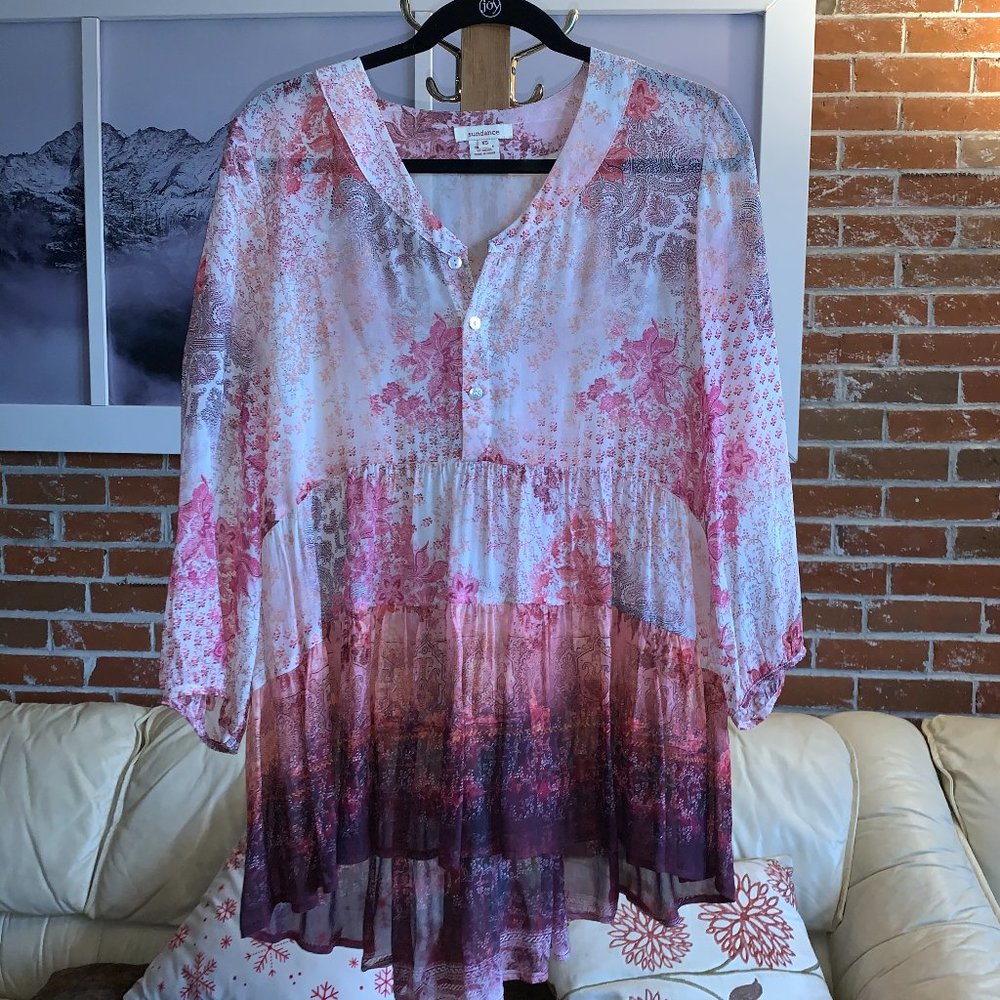 Sundance sheer peasant blouse.  Beautiful!